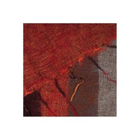 Sjaal met een Verhaal - Plaid Oranjebruin Taupe