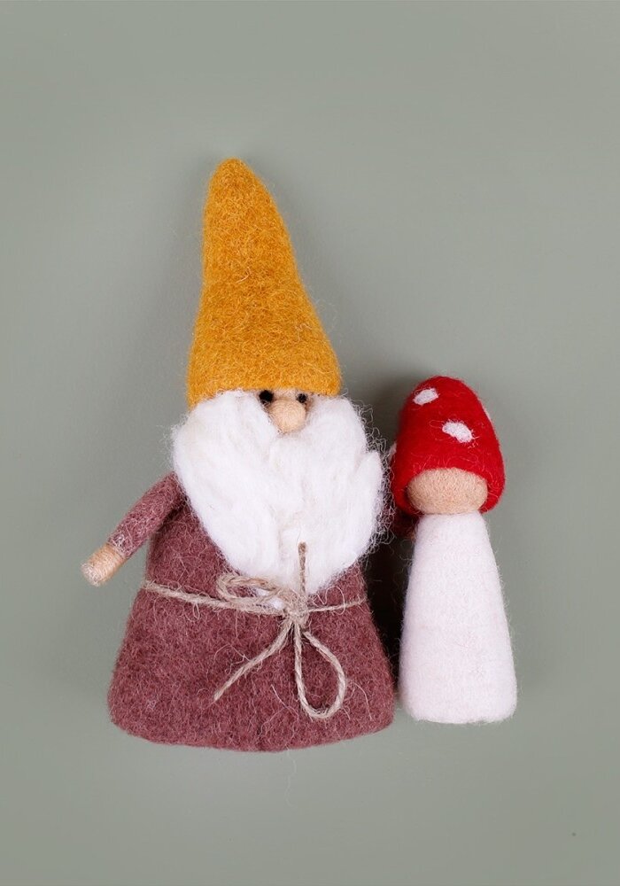 Sjaal met een Verhaal - Eiwarmer Kabouter Bruin