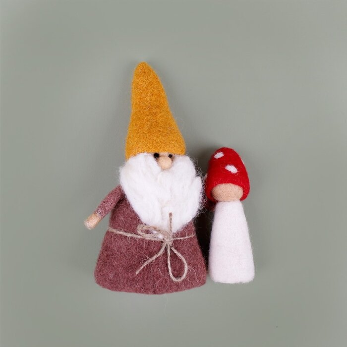 Sjaal met een Verhaal - Eiwarmer Kabouter Bruin