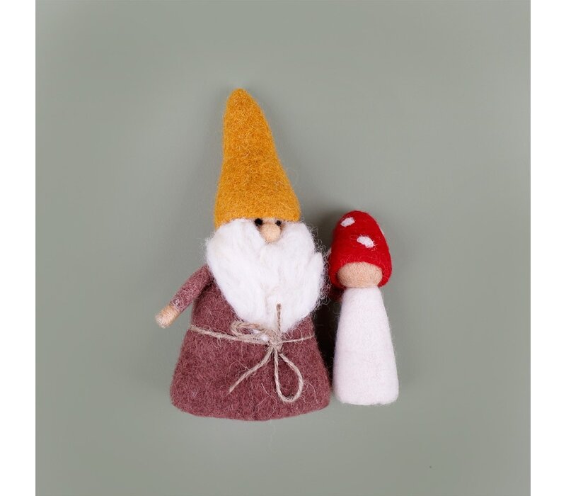 Sjaal met een Verhaal - Eiwarmer Kabouter Bruin