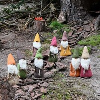 Sjaal met een Verhaal - Eiwarmer Kabouter Cognac