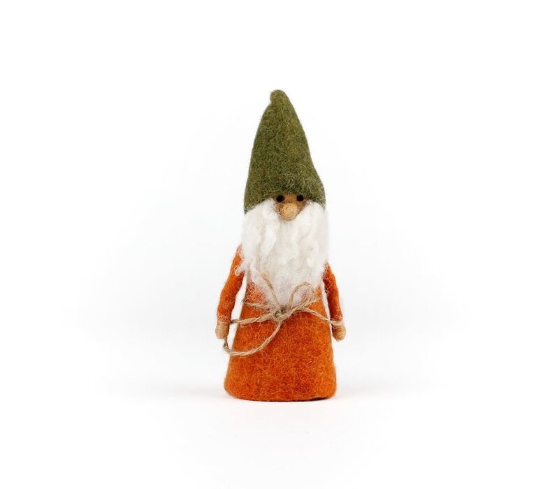 Sjaal met een Verhaal - Eiwarmer Kabouter Cognac