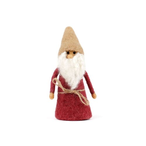 Eiwarmer Kabouter Aubergine  - Sjaal met een Verhaal 