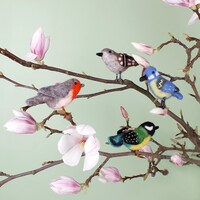 Sjaal met een Verhaal - Hanger Roodborstje