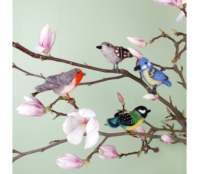 Sjaal met een Verhaal - Hanger Roodborstje