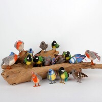 Sjaal met een Verhaal - Hanger Roodborstje