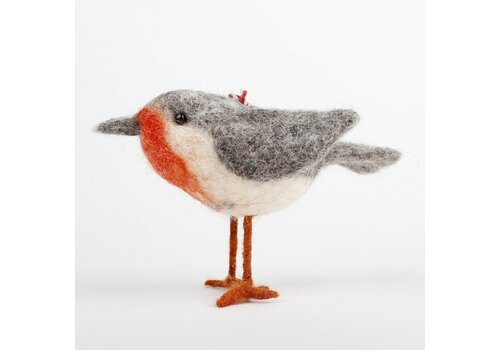 Sjaal met Verhaal Hanger Roodborstje - Sjaal met een Verhaal