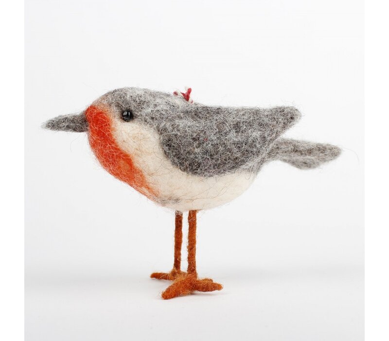 Sjaal met een Verhaal - Hanger Roodborstje