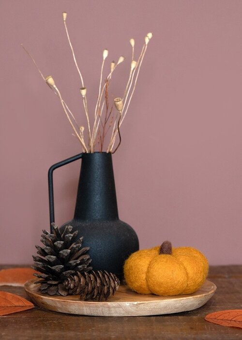 Sjaal met Verhaal Pompoen Large Okergeel - Sjaal met een Verhaal