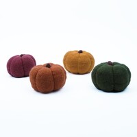 Sjaal met een Verhaal - Pompoen Large Donkergroen