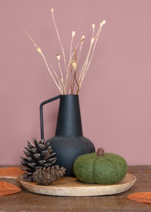 Sjaal met Verhaal Pompoen Large Donkergroen - Sjaal met een Verhaal