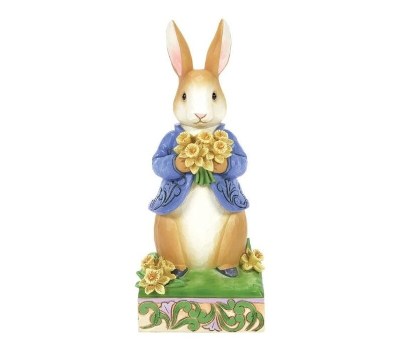 Beatrix Potter by Jim Shore - Peter Rabbit with Daffodils - Jim