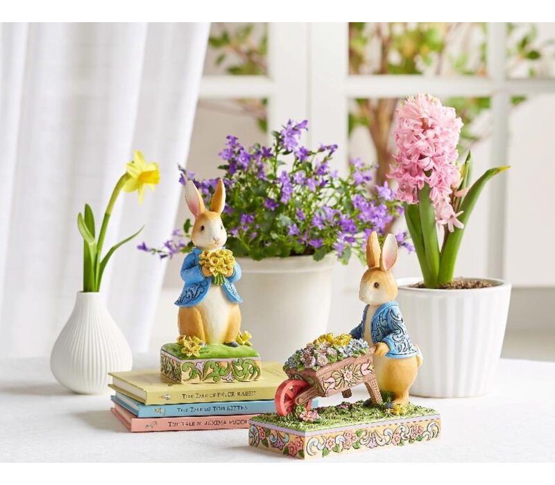 Beatrix Potter by Jim Shore - Peter Rabbit with Daffodils
