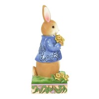 Beatrix Potter by Jim Shore - Peter Rabbit with Daffodils