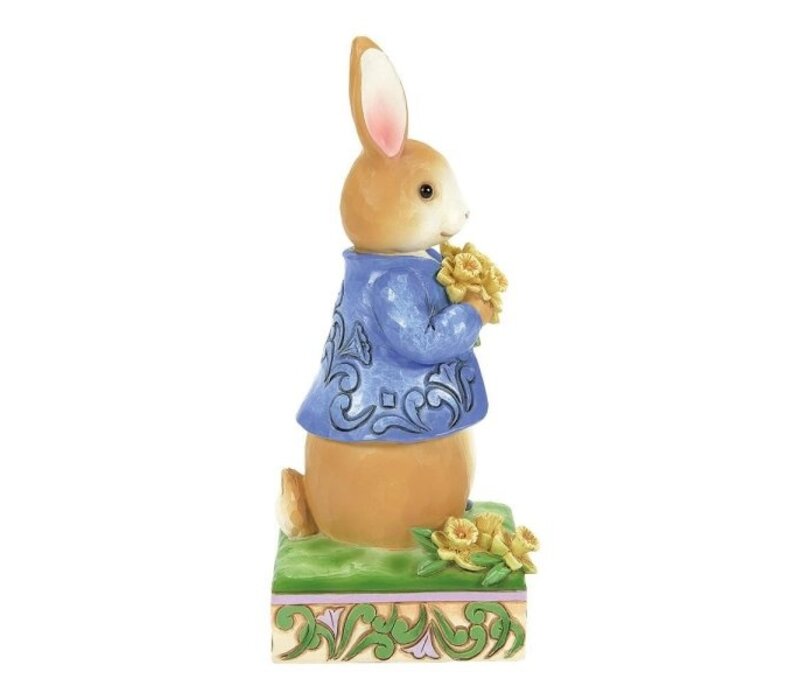 Beatrix Potter by Jim Shore - Peter Rabbit with Daffodils