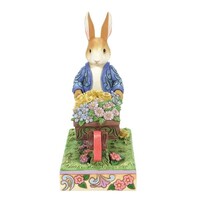 Beatrix Potter by Jim Shore - Peter Rabbit with Wheelbarrow
