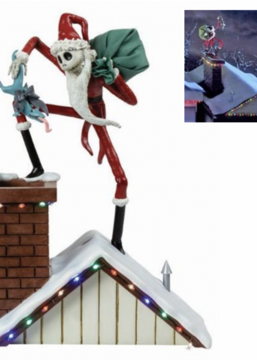Disney Showcase Collection Santa Jack on Rooftop - Disney Showcase Collection
