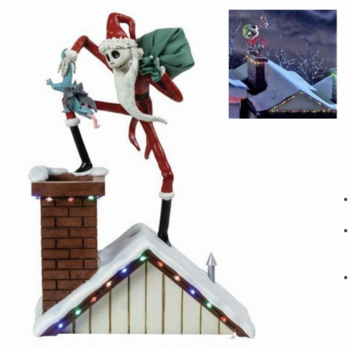 Disney Showcase Collection - Santa Jack on Rooftop