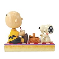 Peanuts by Jim Shore - Snoopy, Woodstock and Charlie Brown Picnic