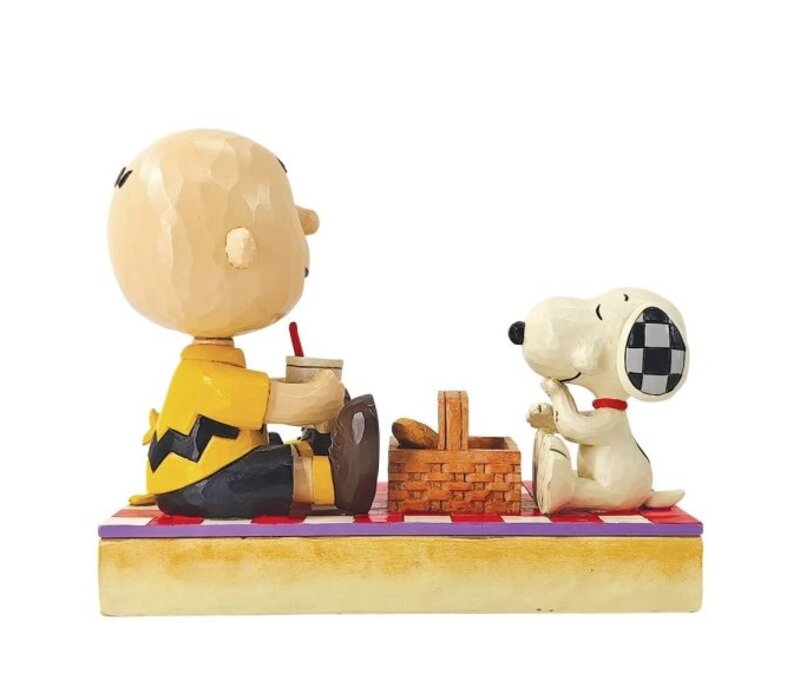 Peanuts by Jim Shore - Snoopy, Woodstock and Charlie Brown Picnic