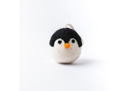 Sjaal met een Verhaal Kerstbal Pinguin - Sjaal met een Verhaal