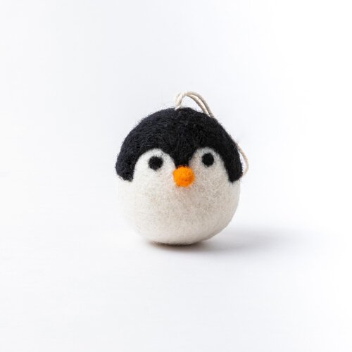 Kerstbal Pinguin - Sjaal met een Verhaal 
