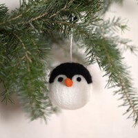 Sjaal met een Verhaal - Kerstbal Pinguin