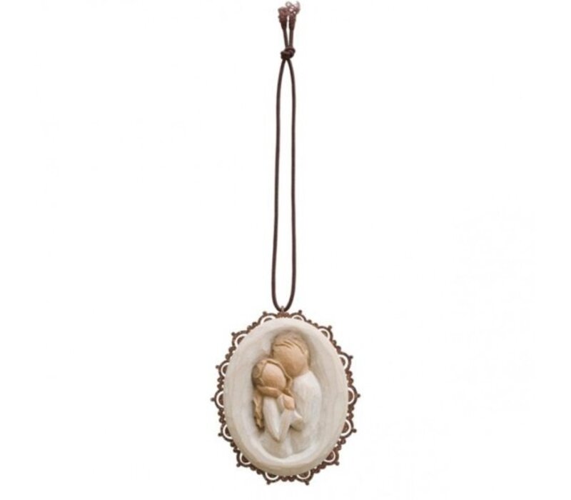 Embrace Metal-edged Ornament - Willow Tree