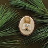 Remembrance Metal-edged Ornament - Willow Tree