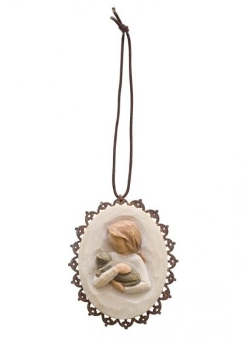 Willow Tree Kindness (girl) Metal-edged Ornament - Willow Tree