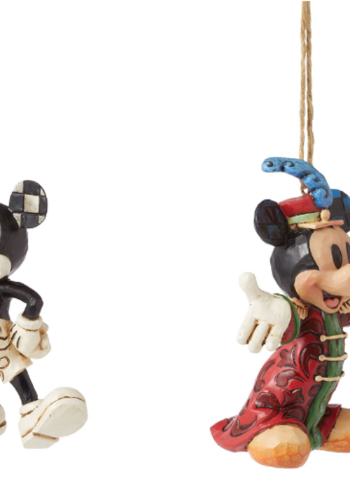 Disney Traditions Mickey Mouse 4 Pack Hanging Ornaments - Disney Traditions