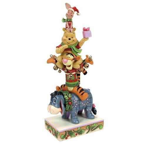 Christmas Stacked Pooh & Friends (PRE-ORDER) - Disney Traditions 