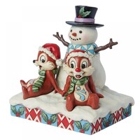 Disney Traditions - Chip ‘n’ Dale with Snowman (PRE-ORDER)