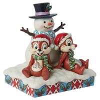 Disney Traditions - Chip ‘n’ Dale with Snowman (PRE-ORDER)