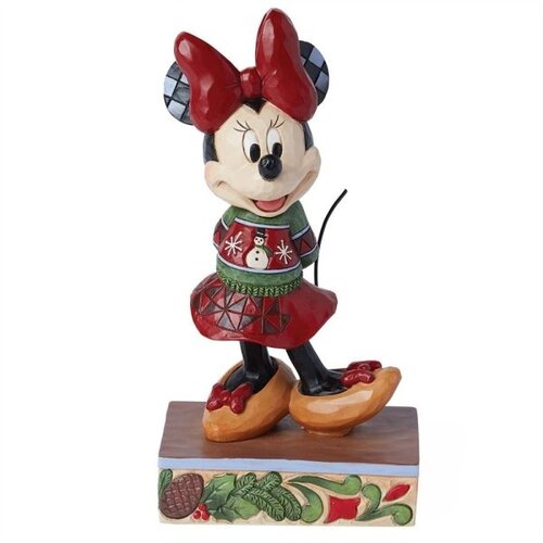 Minnie Mouse in Ugly Sweater (PRE-ORDER) - Disney Traditions 