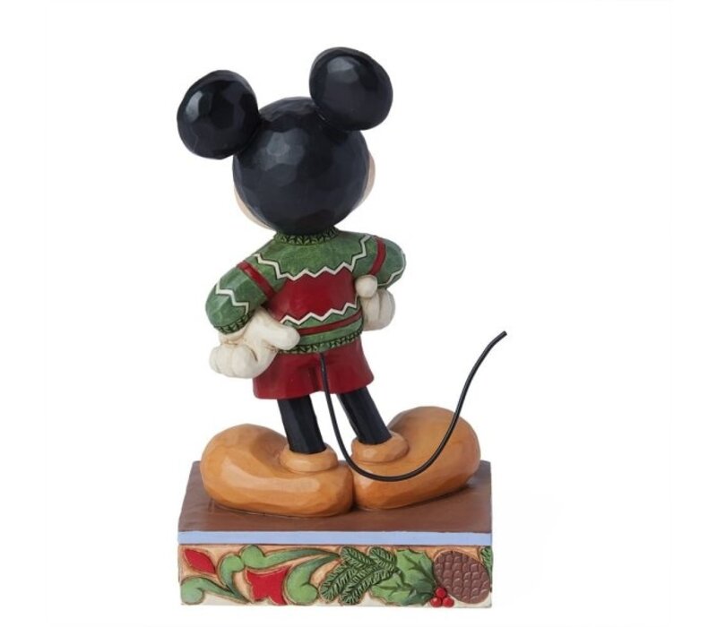 Disney Traditions - Mickey Mouse in Ugly Sweater (PRE-ORDER)