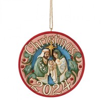 Heartwood Creek - 2024 Holy Family Hanging Ornament (PRE-ORDER)