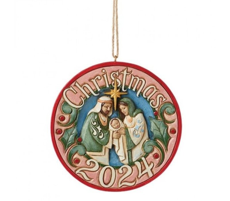 Heartwood Creek - 2024 Holy Family Hanging Ornament (PRE-ORDER)