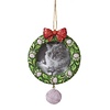 Heartwood Creek Heartwood Creek - Cat Wreath Pet Hanging Ornament (PRE-ORDER)