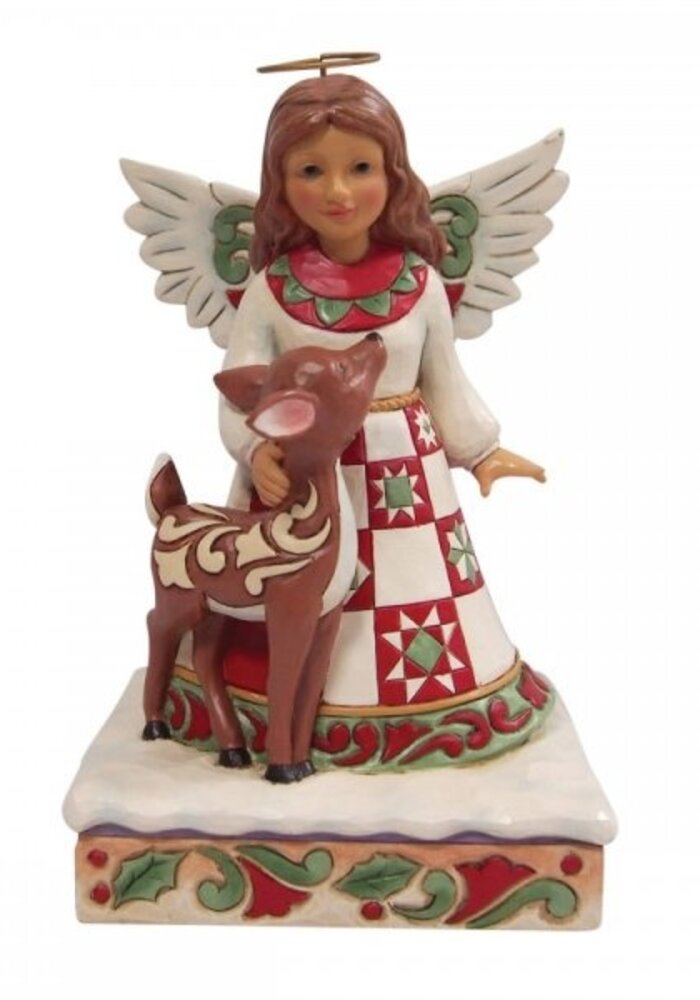 Heartwood Creek - Christmas Angel with Deer