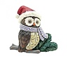 Heartwood Creek Heartwood Creek - Christmas Owl with Santa Hat Mini (PRE-ORDER)