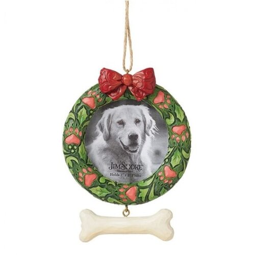 Dog Wreath Pet Hanging Ornament (PRE-ORDER) - Heartwood Creek 