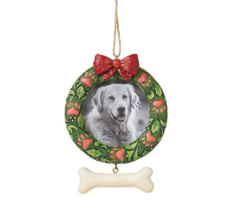 Heartwood Creek - Dog Wreath Pet Hanging Ornament (PRE-ORDER)