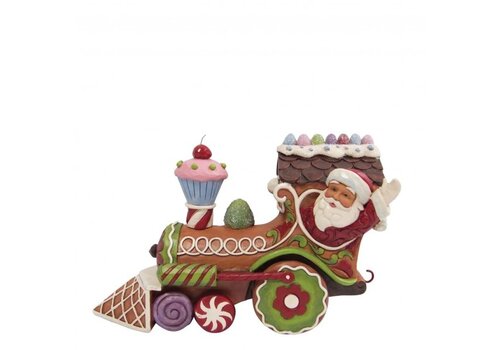 Heartwood Creek Gingerbread Santa Train - Heartwood Creek