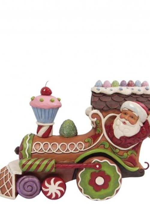 Heartwood Creek Gingerbread Santa Train - Heartwood Creek