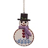 Heartwood Creek Heartwood Creek - Gingerbread Snowman Cookie Hanging Ornament (PRE-ORDER)