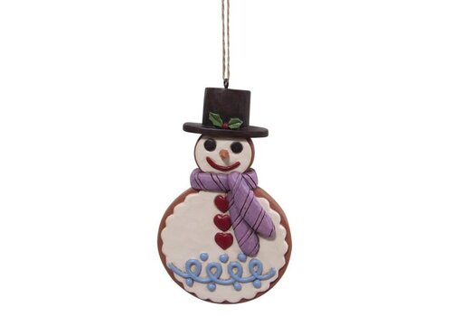 Heartwood Creek Gingerbread Snowman Cookie Hanging Ornament (PRE-ORDER) - Heartwood Creek