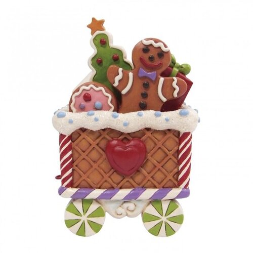 Gingerbread Train Car - Heartwood Creek 