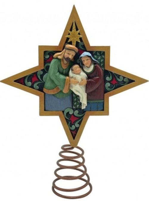 Heartwood Creek Nativity Star Tree Topper - Heartwood Creek