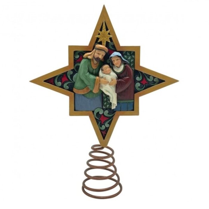 Heartwood Creek Nativity Star Tree Topper - Heartwood Creek